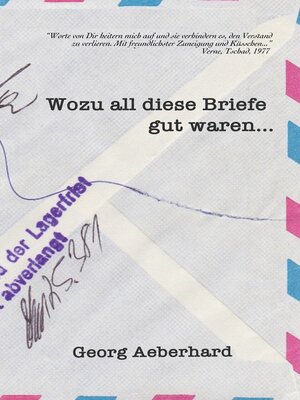 cover image of Wozu all diese Briefe gut waren...